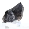 Pequeno cristal de quartzo mórion natural do Brasil em base acrílica - 0