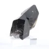Pequeno cristal de quartzo mórion natural do Brasil em base acrílica - 2