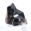 Pequeno cristal de quartzo mórion natural do Brasil em base acrílica - 3