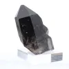 Pequeno cristal de quartzo mórion natural do Brasil em base acrílica - 5