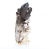 Quartzo mórion do Brasil, cristal escuro em base de acrílico - 3