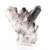 Quartzo mórion do Brasil, cristal escuro em base de acrílico - 5