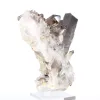 Quartzo mórion do Brasil, cristal escuro em base de acrílico - 6