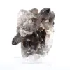 Cristal de quartzo mórion de origem brasileira, expositor acrílico - 5