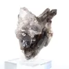 Cristal de quartzo mórion de origem brasileira, expositor acrílico - 6