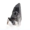 Espécime cristalino de quartzo mórion do Brasil, base acrílica incluída - 6