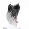 Pequena peça de quartzo mórion brasileiro, cristal em suporte - 6