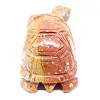 Figura de tartaruga em esteatite natural da Bolívia - 4