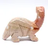 Diplodoco em esteatite: escultura de dinossauro boliviana - 3