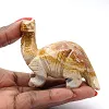 Diplodoco esculpido em pedra de esteatite boliviana - 0