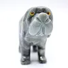 Figura de cão esculpida em esteatite boliviana - 2