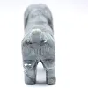 Figura de cão esculpida em esteatite boliviana - 4
