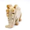 Estegossauro em esteatite da Bolívia: figura pré-histórica - 4