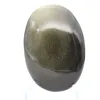 Seixo de obsidiana dourada do México, pedra natural polida - 2