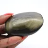 Obsidiana dourada do México em pequeno seixo polido de 70 g - 0