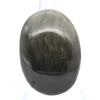 Pequeno seixo de obsidiana dourada do México, 55 g - 1