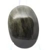 Pequeno seixo de obsidiana dourada do México, 55 g - 2
