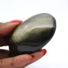 Seixo de obsidiana dourada mexicana, espécime polido de 85 g - 0