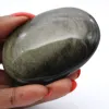 Seixo de obsidiana dourada mexicana, pedra polida de 100 g - 0
