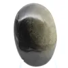 Seixo de obsidiana dourada do México, formato compacto de 75 g - 2