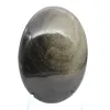Seixo de obsidiana dourada do México, peça polida de 100 g - 2