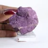 Purpurite bruta de Portugal sobre suporte – Espécime mineral - 1
