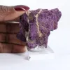 Purpurite natural de Portugal montada em suporte - 1