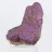 Purpurite de Portugal sobre suporte – Mineral natural bruto