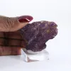 Purpurite natural portuguesa sobre suporte – Mineral bruto - 1