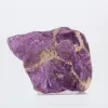 Purpurite bruta de Portugal – Espécime roxo sobre suporte - 0