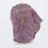 Purpurite bruta portuguesa – Mineral de coleção sobre suporte